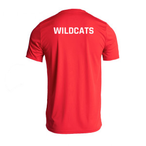 Castore Short Sleeve Training T-Shirt Red-White