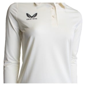 Castore Womens Cricket LS Polo Tech (W)