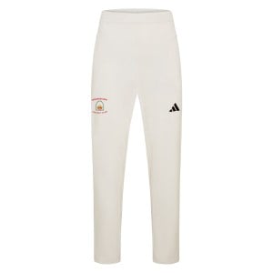 adidas-SS Elite Cricket Pants - Ivory/White