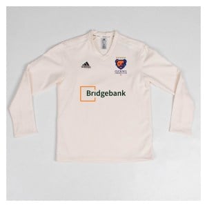 adidas-SS Elite Long Sleeve Cricket Sweater - Chalk