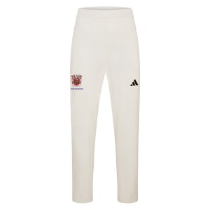 adidas-SS Elite Cricket Pants - Ivory/White