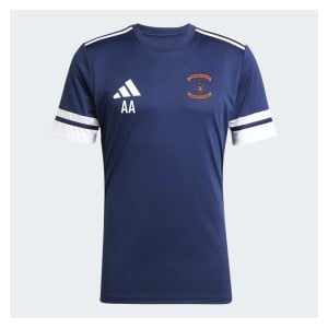 adidas Squadra 25 Short-Sleeve  Jersey - Team Navy Blue/White