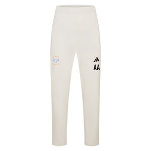 adidas-SS Elite Cricket Pants - Ivory/White