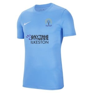 Nike Park VII Dri-FIT Short Sleeve Shirt - University Blue/White