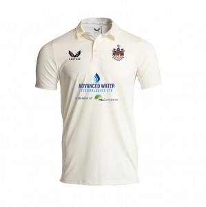 Castore Cricket SS Polo Tech - CREAM
