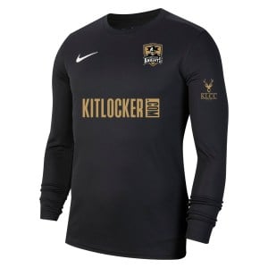 Nike Park VII Dri-FIT Long Sleeve Football Shirt - Black/White