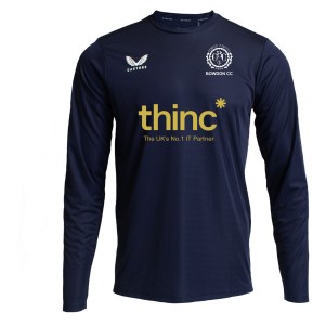 Castore Long Sleeve Training Tee - Navy/White