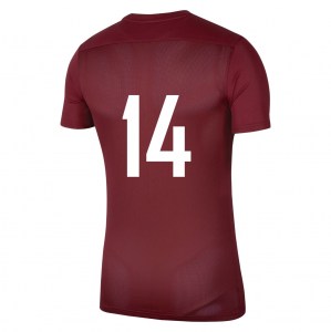 Nike Park VII Dri-FIT Short Sleeve Shirt - Team Red/White