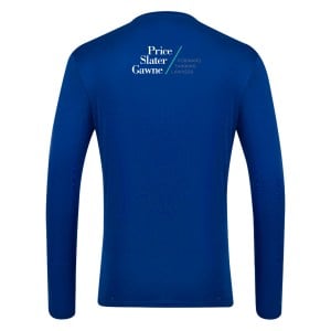 Castore Long Sleeve Training Tee - Royal Blue/White