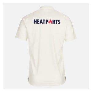 Zelus-Nike Cricket Short Sleeve Game Polo - Sail/Obsidian