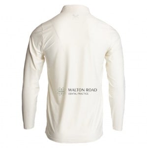 Castore Cricket LS Polo Tech - CREAM