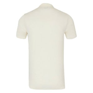 Castore Cricket SS Polo Tech - CREAM/BLACK