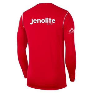 Nike Dri-FIT Park 20 Crew Top - University Red/White/White