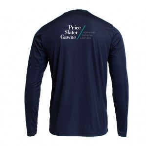 Castore Long Sleeve Training Tee - Navy/White
