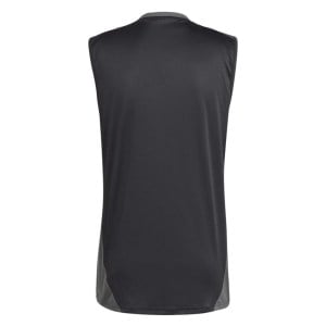 adidas Tiro 24 Competition Training Sleeveless Jersey - black/team dark grey