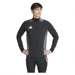 adidas Tiro 24 Competition Presentation Track Top - Black/team dark grey/white