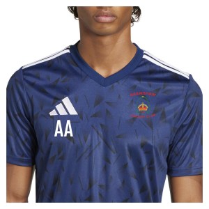 adidas Team Icon 25 Short-Sleeve Jersey - Team Navy Blue/White
