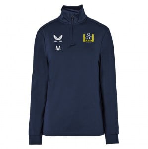 Castore Quarter Zip Midlayer (W) - Navy