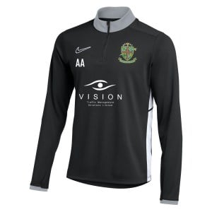 Nike Dri-FIT Academy 25 Drill Top - Black/White/White