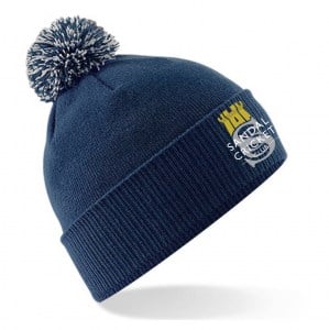 Snowstar Beanie - French Navy/Light Grey