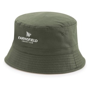 Prestige Reversible Bucket Hat - Olive/Stone