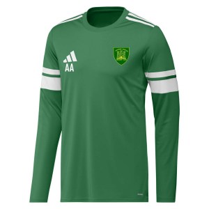 adidas Squadra 25 Long-Sleeve Jersey - Team Green/White