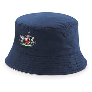 Prestige Reversible Bucket Hat - French Navy/White