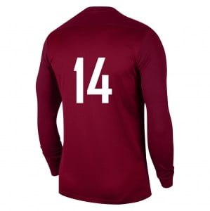 Nike Park VII Dri-FIT Long Sleeve Football Shirt - Team Red/White