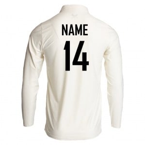 Castore Cricket LS Polo Tech - CREAM