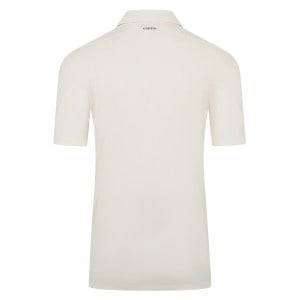 adidas-SS Elite Short Sleeve Cricket Shirt - Ivory/White