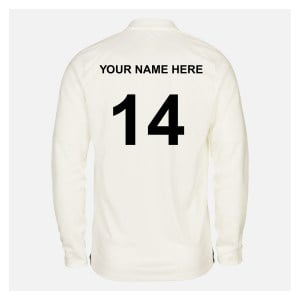 Zelus-Nike Cricket Long Sleeve Game Polo - Sail/Obsidian