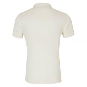 Castore Cricket SS Polo - CREAM/BLACK