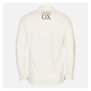 Zelus-Nike Cricket Long Sleeve Game Polo - Sail/Obsidian
