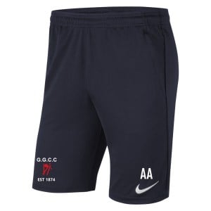 Nike Park 20 Pocketed Shorts (M) - Obsidian/Obsidian/White