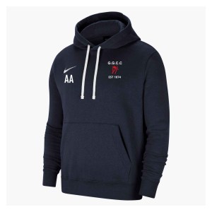 Nike Team Club 20 Fleece Hoodie (M) - Obsidian/White/White