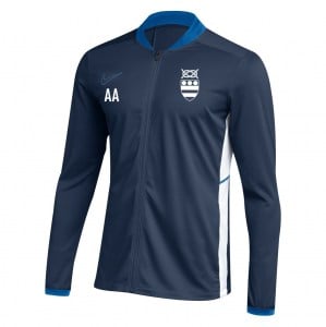 Nike Dri-FIT Academy 25 Knit Track Jacket - Obsidian/Royal Blue/White