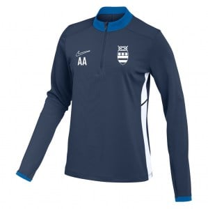 Nike Dri-FIT Academy 25 Drill Top (W) - Obsidian/Royal Blue/White