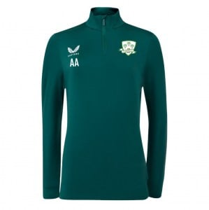Castore Quarter Zip Midlayer (W) - Green/White