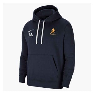 Nike Team Club 20 Fleece Hoodie (M) - Obsidian/White/White