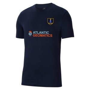 Nike Team Club 20 Cotton T-Shirt (M) - Obsidian/White