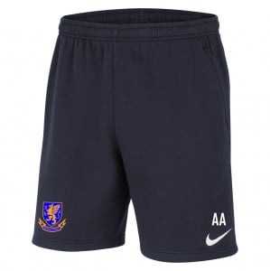 Nike Team Club 20 Fleece Shorts (M) - Obsidian/White/White