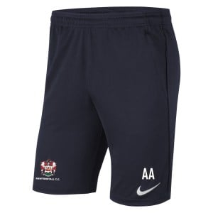 Nike Park 20 Pocketed Shorts (M) - Obsidian/Obsidian/White