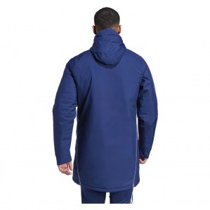 adidas Tiro 24 Stadium Parka - Team Navy Blue/White