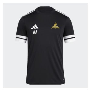 adidas Squadra 25 Short-Sleeve  Jersey - Black/White