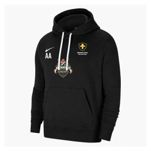 Nike Team Club 20 Fleece Hoodie (M) - Black/White/White