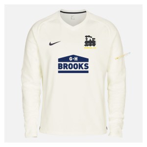 Zelus-Nike Cricket Long Sleeve Thermal Top - Sail/Obsidian