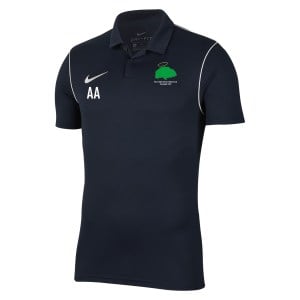 Nike Dri-FIT Park 20 Polo - Obsidian/White/White