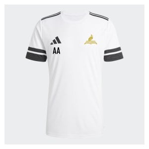 adidas Squadra 25 Short-Sleeve  Jersey - White/Black