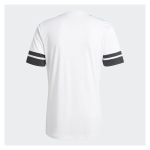 adidas Squadra 25 Short-Sleeve Jersey - White/Black