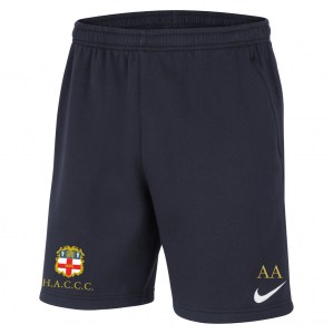Nike Team Club 20 Fleece Shorts (M) - Obsidian/White/White